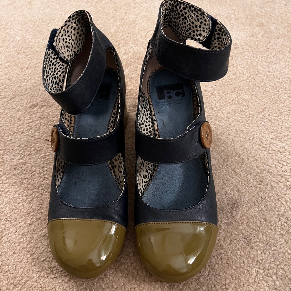 BC Mary Jane with block heels. (Size 8.5)